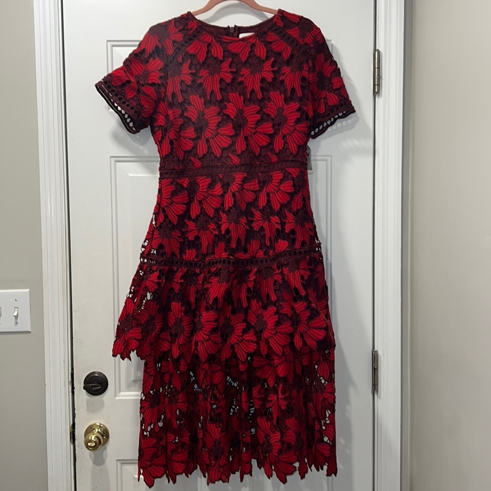 Tiered long dress! Never worn + new with tags! Beautiful for your next event! ✨✨